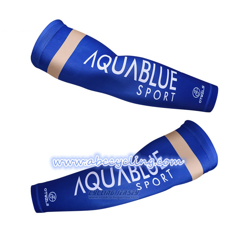 2018 Aqua Blue Sport Arm Warmer Cycling